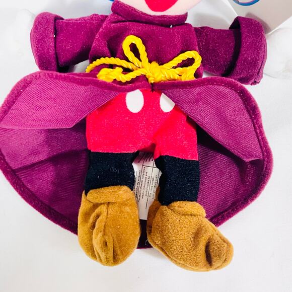 Disney Store 8” Plush Beanie Bag Mickey Goofy Pluto Lot Of 4 New With Tags - Picture 13 of 16